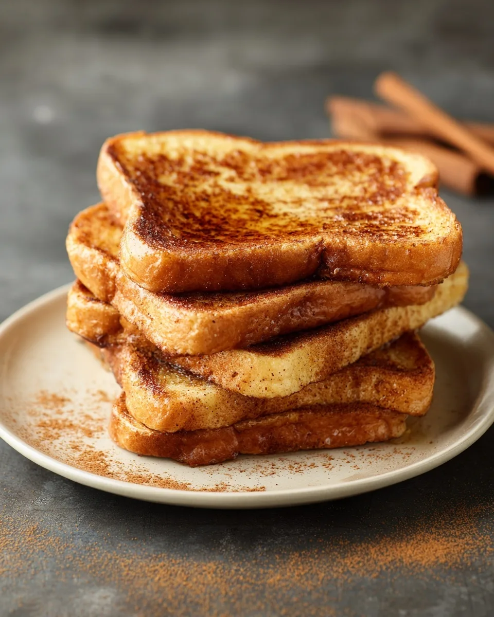 Best Homemade Cinnamon Toast Recipe: Easy &amp; Delicious!