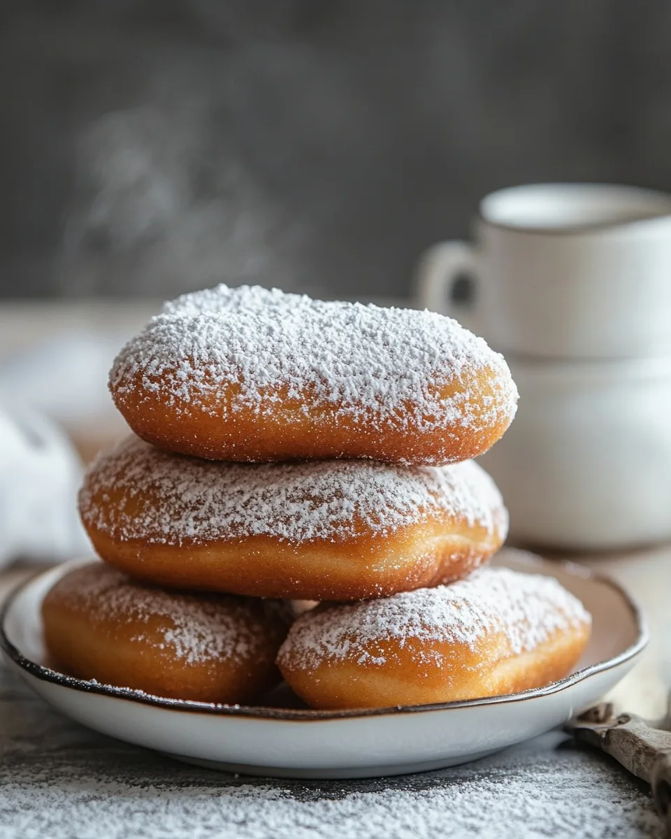Vanilla French Beignets for Breakfast