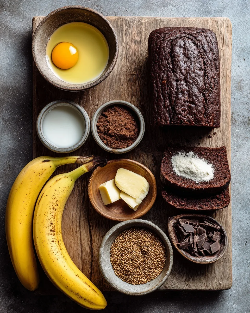 Preparation Steps Healthy Recipes,Baking,Dessert Recipes,Clean Eating,Low-Fat Recipes,Banana Bread,Chocolate Recipes,Meal Prep Ideas