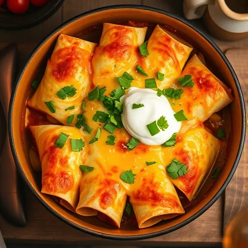 Quick &amp; Easy Chicken Enchiladas Dinner Recipe