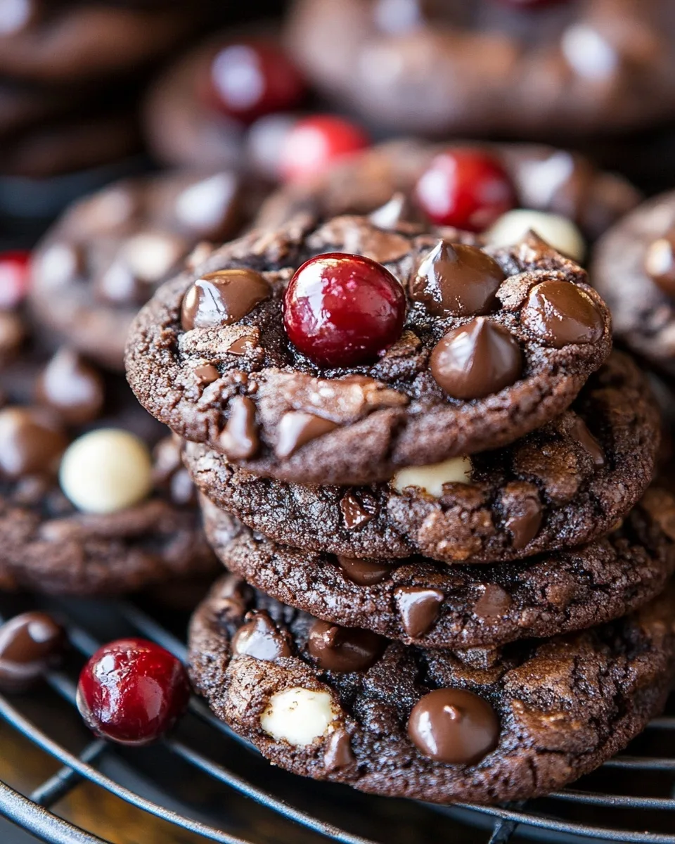 Black Forest Cookies Recipe: Chocolate Cherry Cookies You’ll Love!