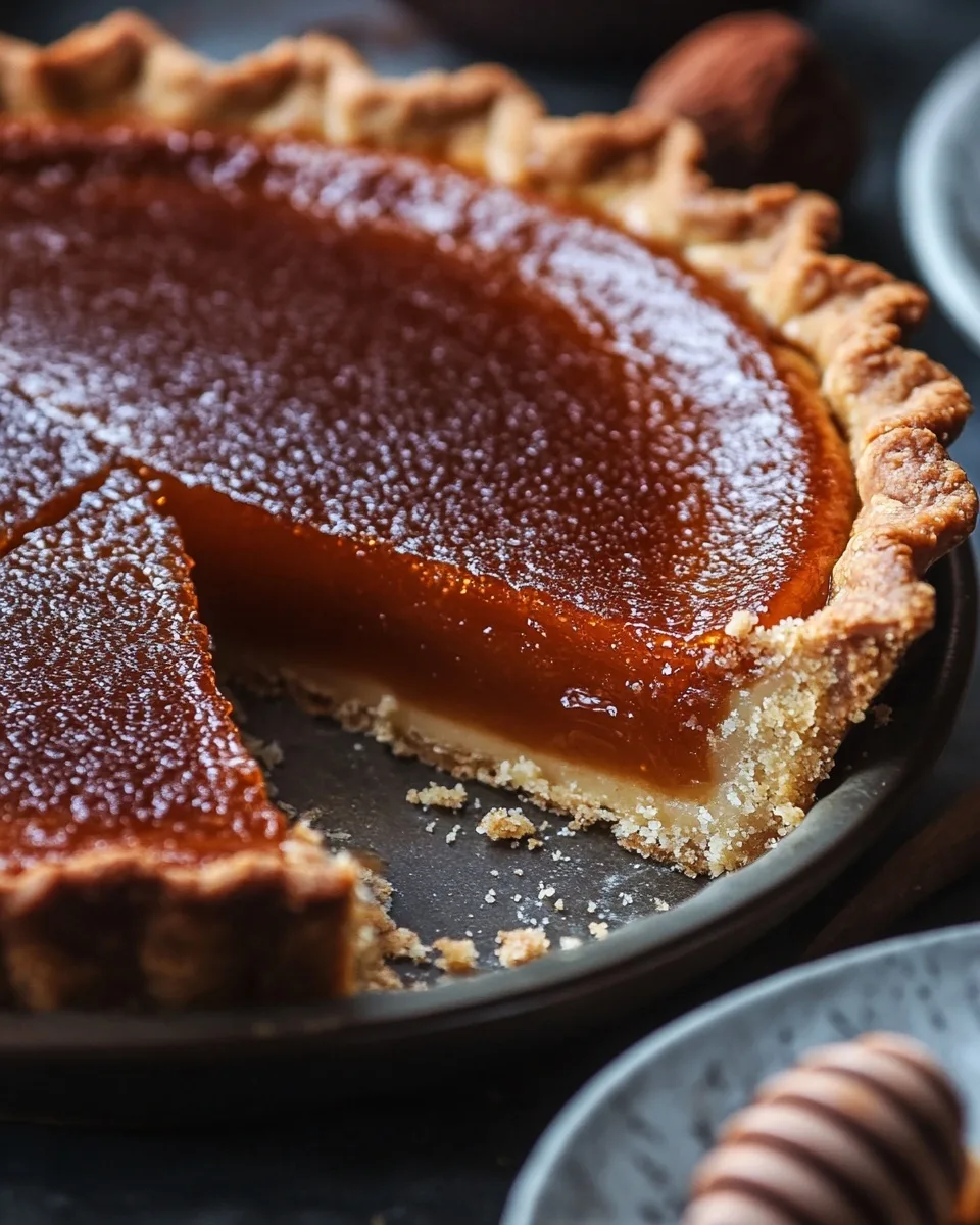 Burnt Honey Pie: Bold Flavor in Every Bite