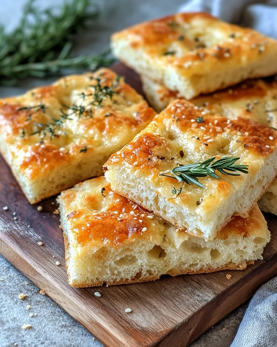 Easy Gluten-Free Focaccia Bread Recipe: Crispy &amp; Flavorful!