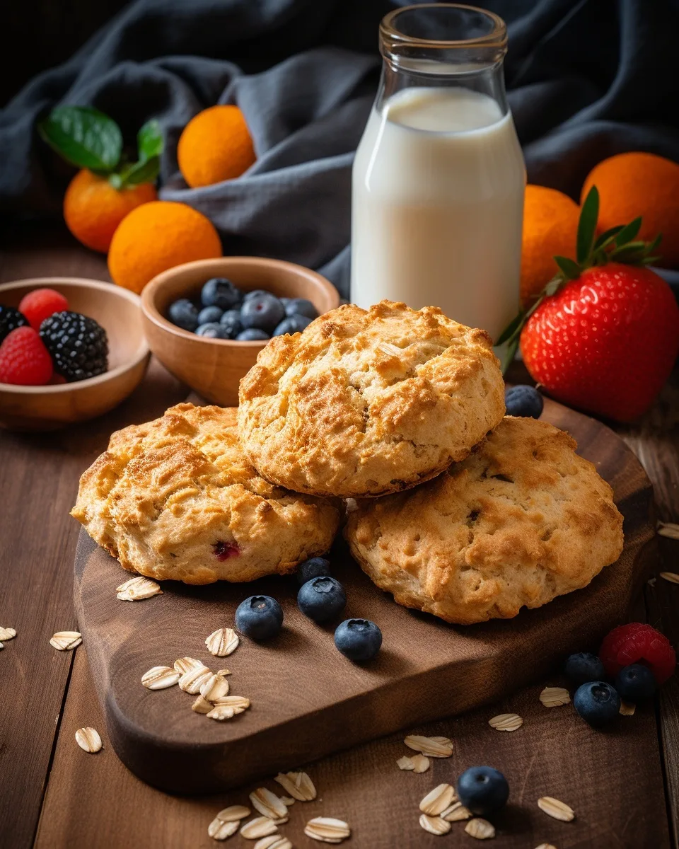 Fluffy High-Protein Biscuits: Easy Recipe for a Healthy Breakfast!