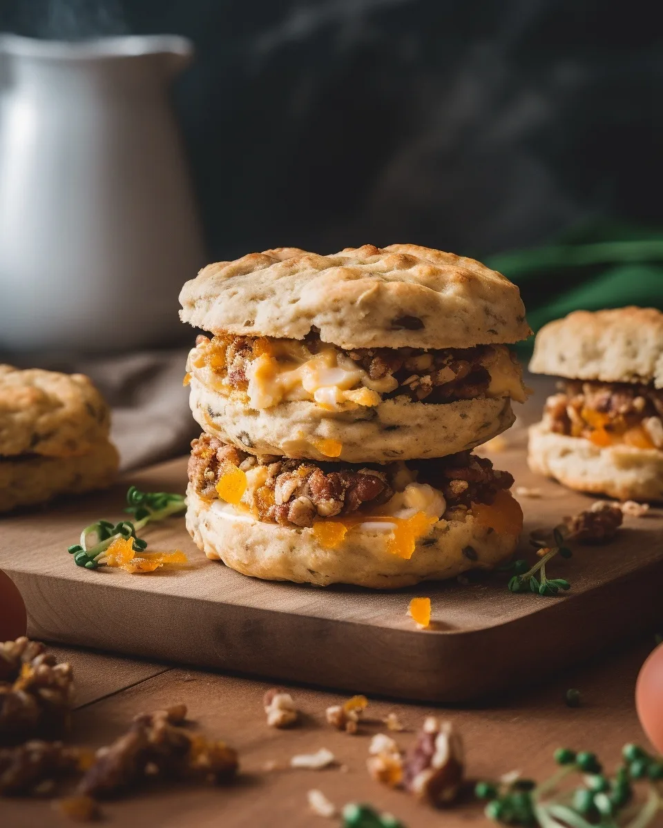 High-Protein Breakfast Biscuits: Savory, Easy &amp; Customizable Recipe