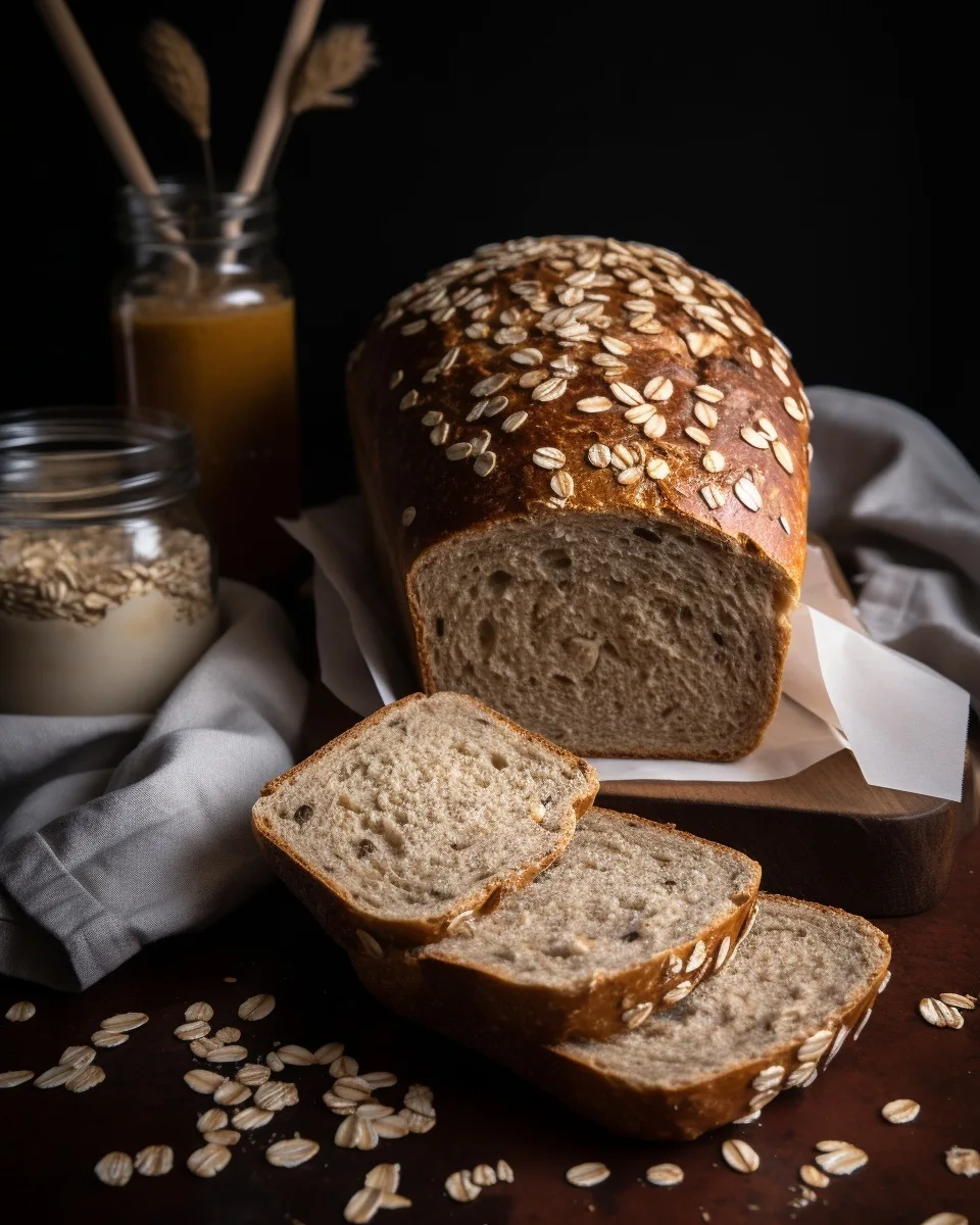 Honey Oat Sourdough Bread: Soft, Chewy &amp; Wholesome