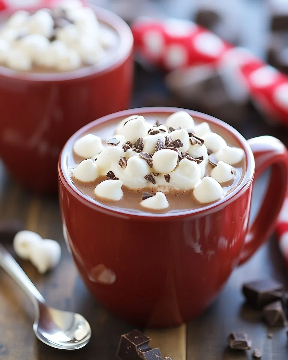 Slow Cooker Hot Chocolate: Easy Creamy Crockpot Recipe!