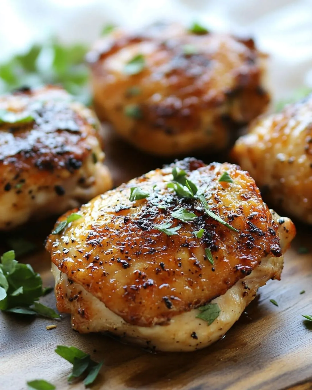 30-Min Oven Baked Boneless Skinless Chicken Thighs