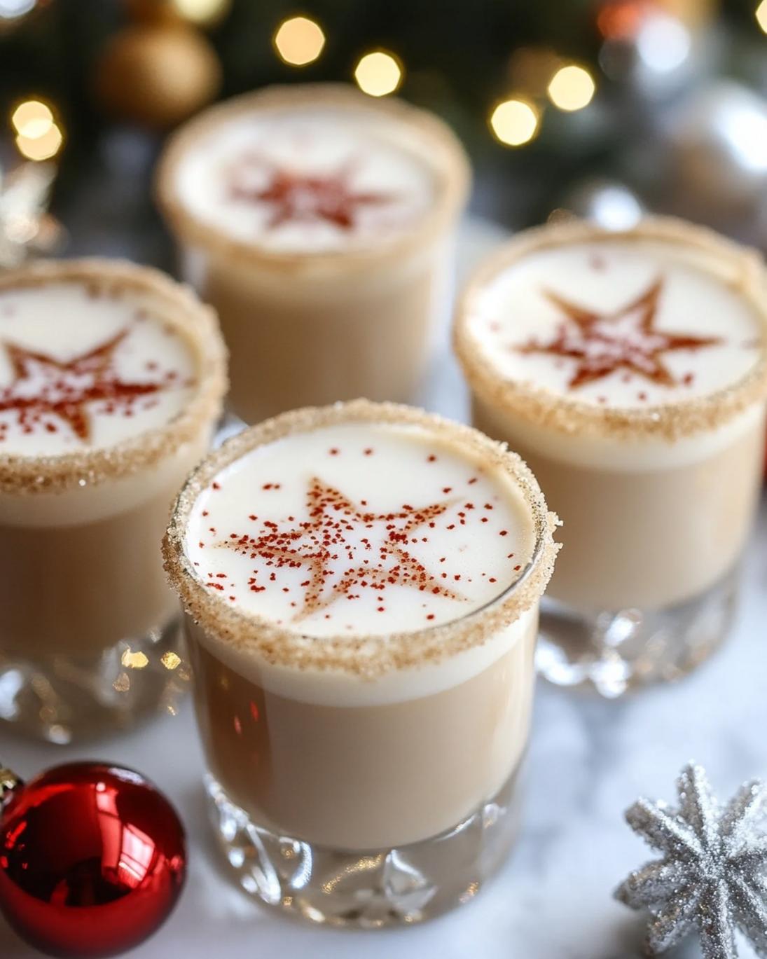 Baileys Amaretto Sugar Cookie Vodka Shots Festive Christmas Drinks 1