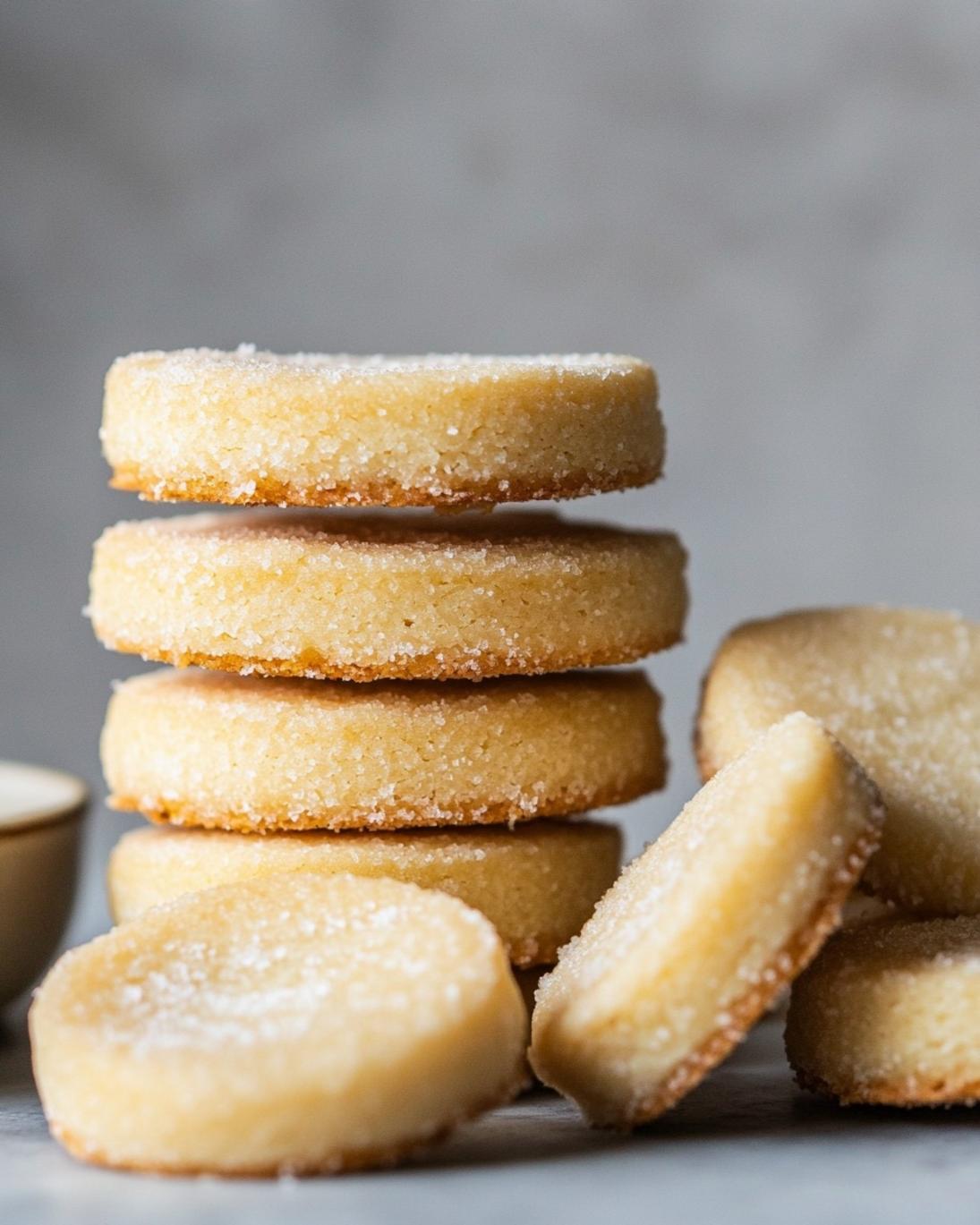Buttery Melt In Your Mouth Vanilla Shortbread Cookies 1