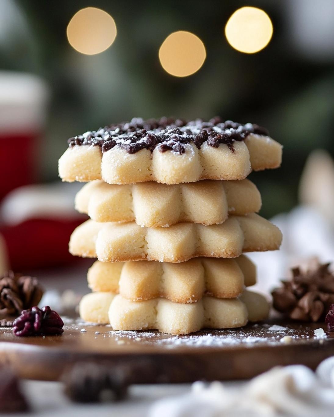 Buttery Melt in Your Mouth Trio Shortbread Cookies 1