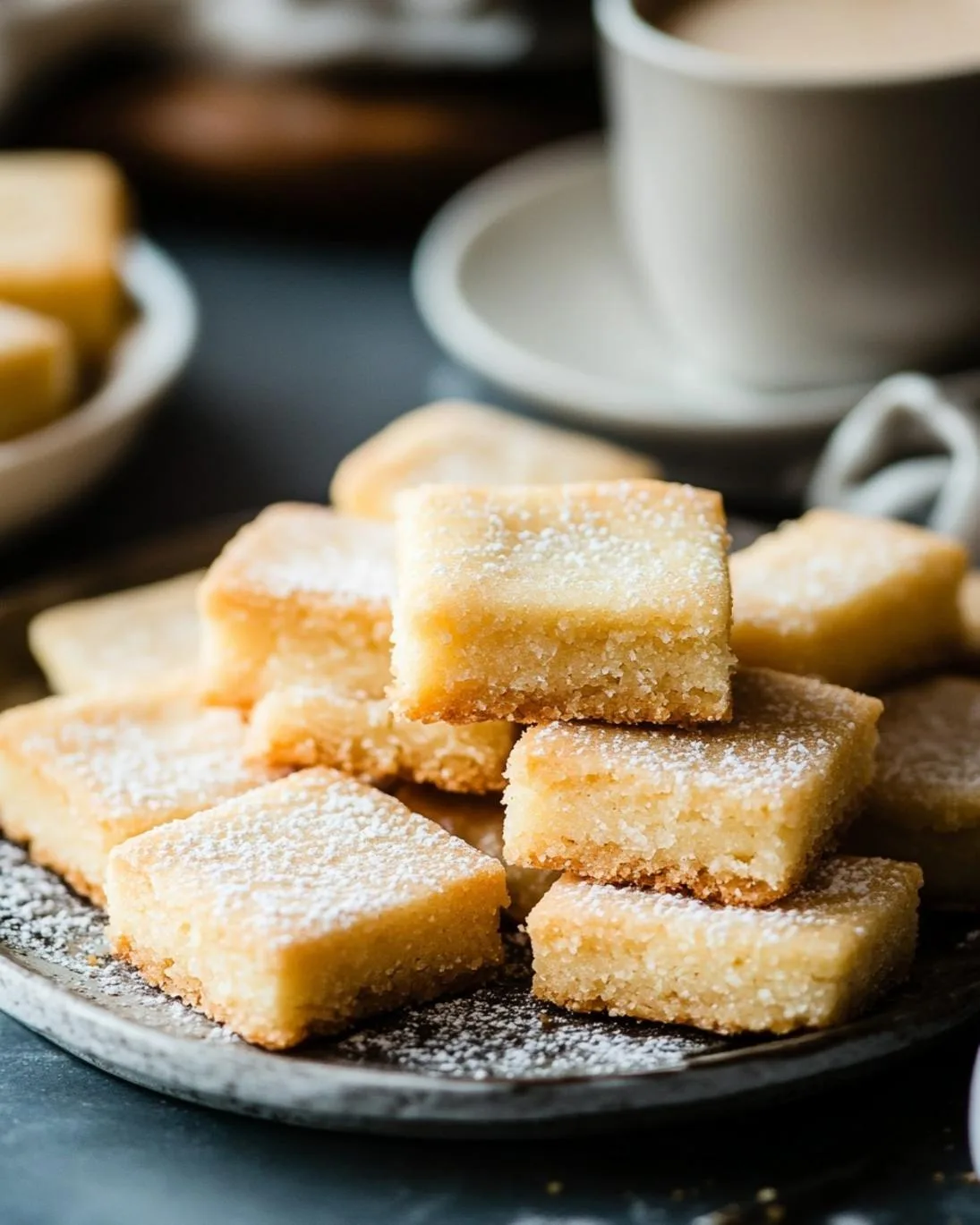 Classic Buttery Shortbread Cookies: The Perfect Sweet &amp; Salty Treat for Coffee Time
