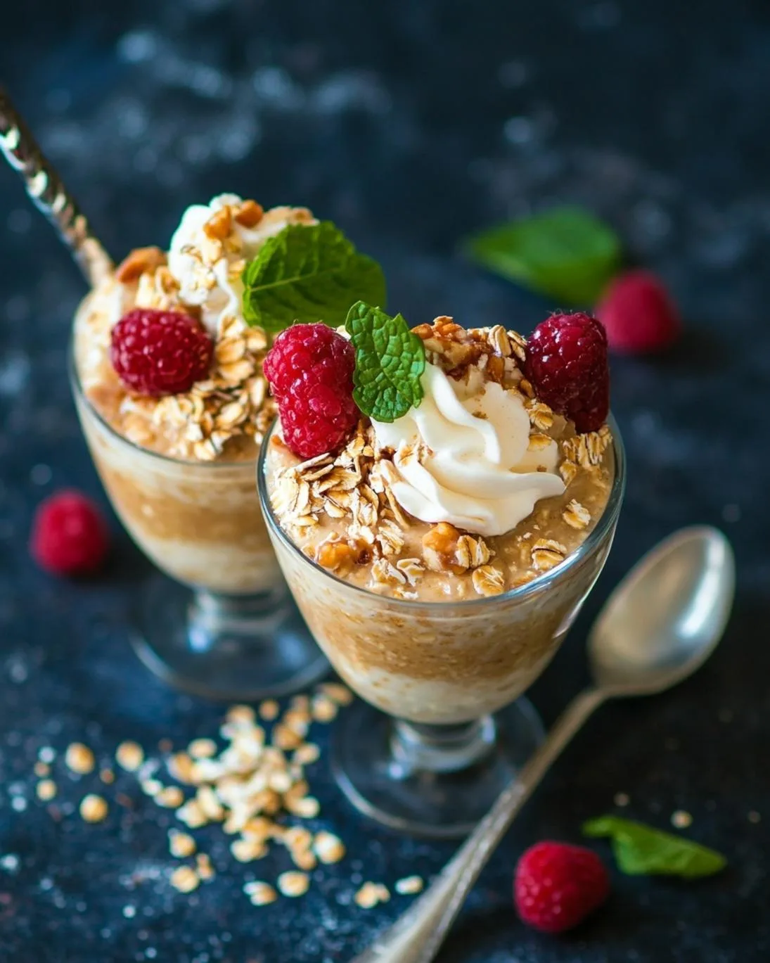 Creamy Blended Overnight Oats