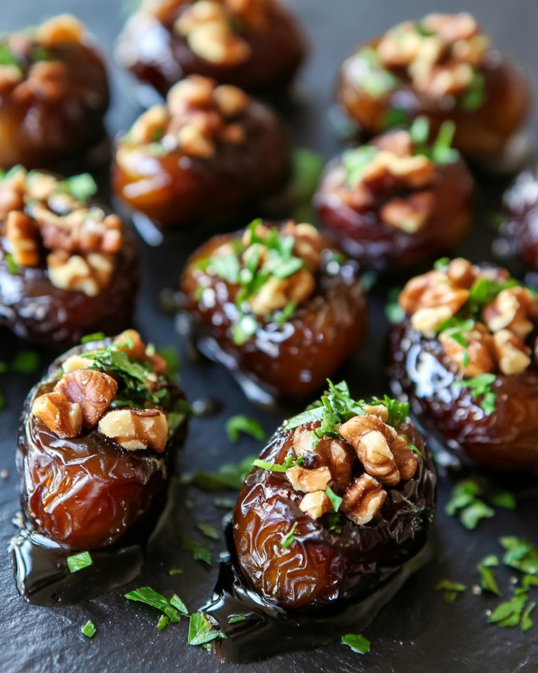 Decadent Honey Walnut Stuffed Dates The Perfect Holiday Appetizer 1