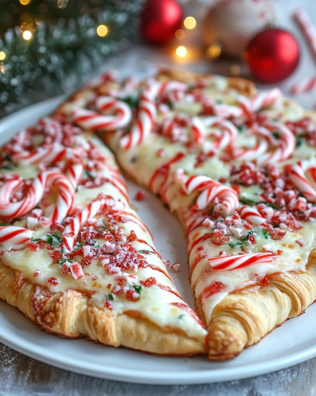 Festive Candy Cane Crescent Pizza: Easy Christmas Appetizer That Wows 3 Festive Candy Cane Crescent Pizza Easy Christmas Appetizer That Wows