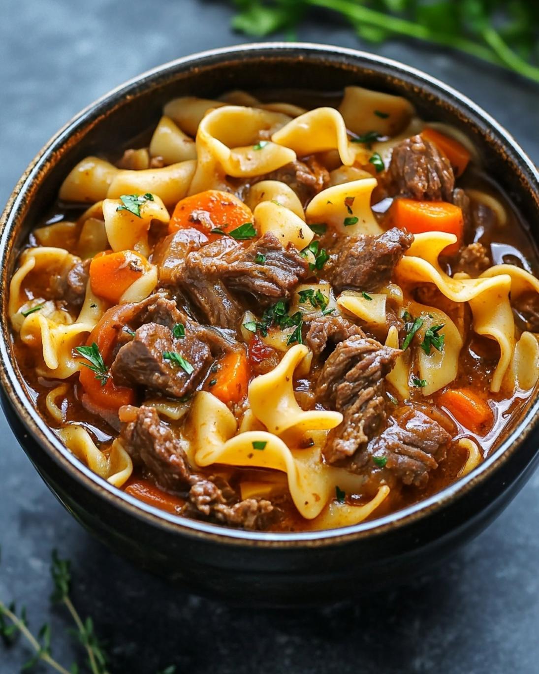 Hearty Crockpot Beef and Noodles A Comforting Slow Cooker Classic 1