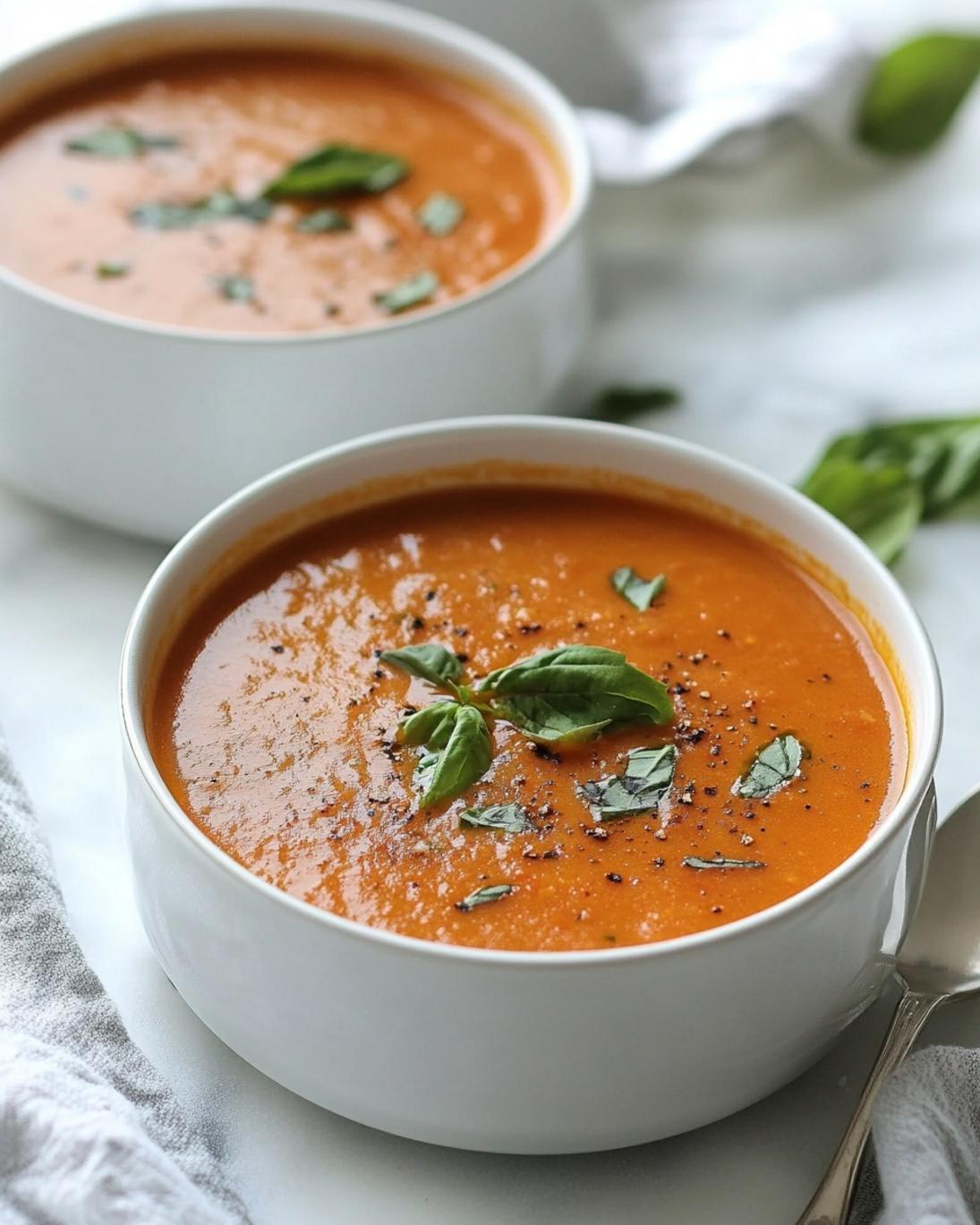 Homemade Tomato Soup Classic Creamy Comforting 1
