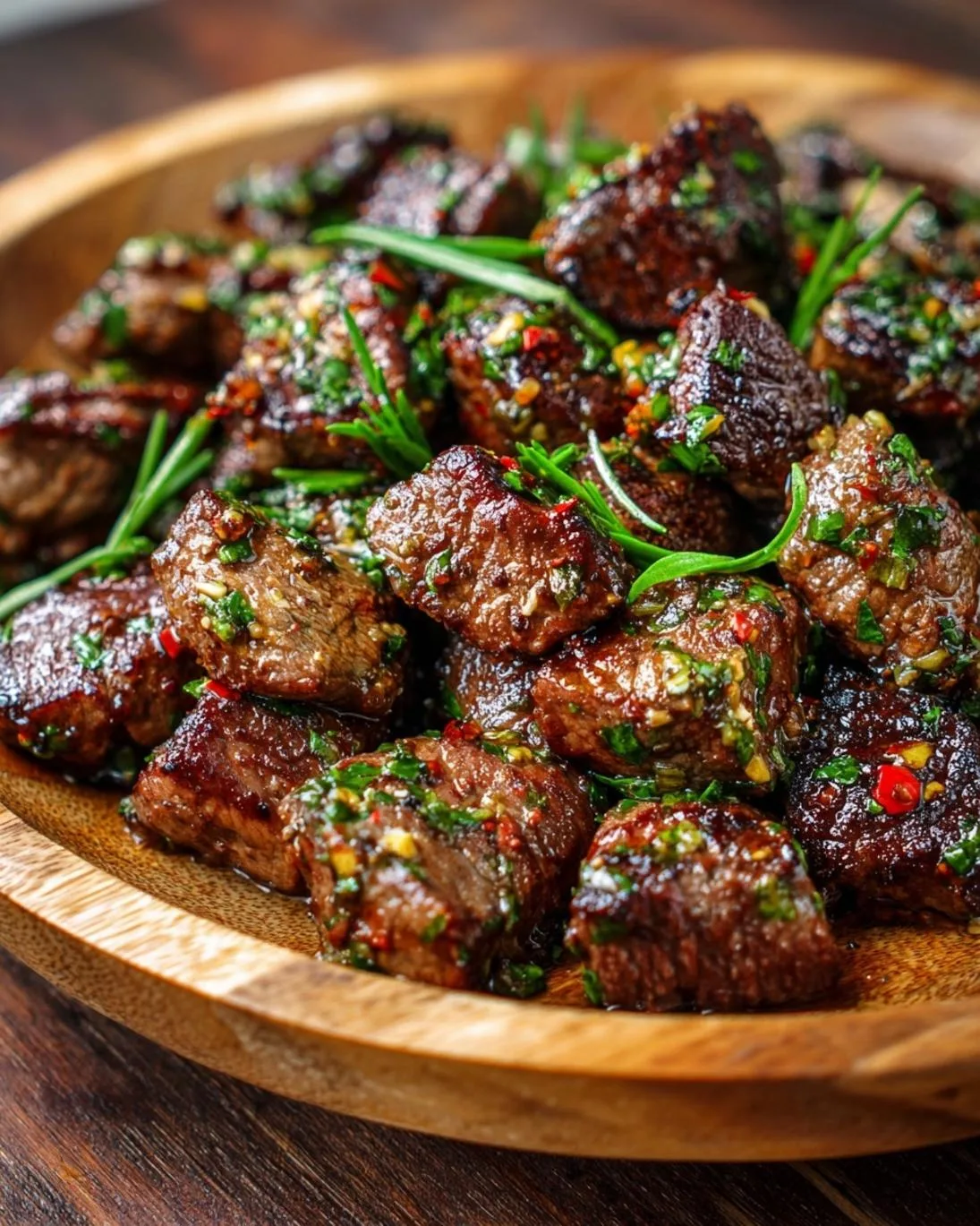 Juicy Garlic Butter Steak Bites