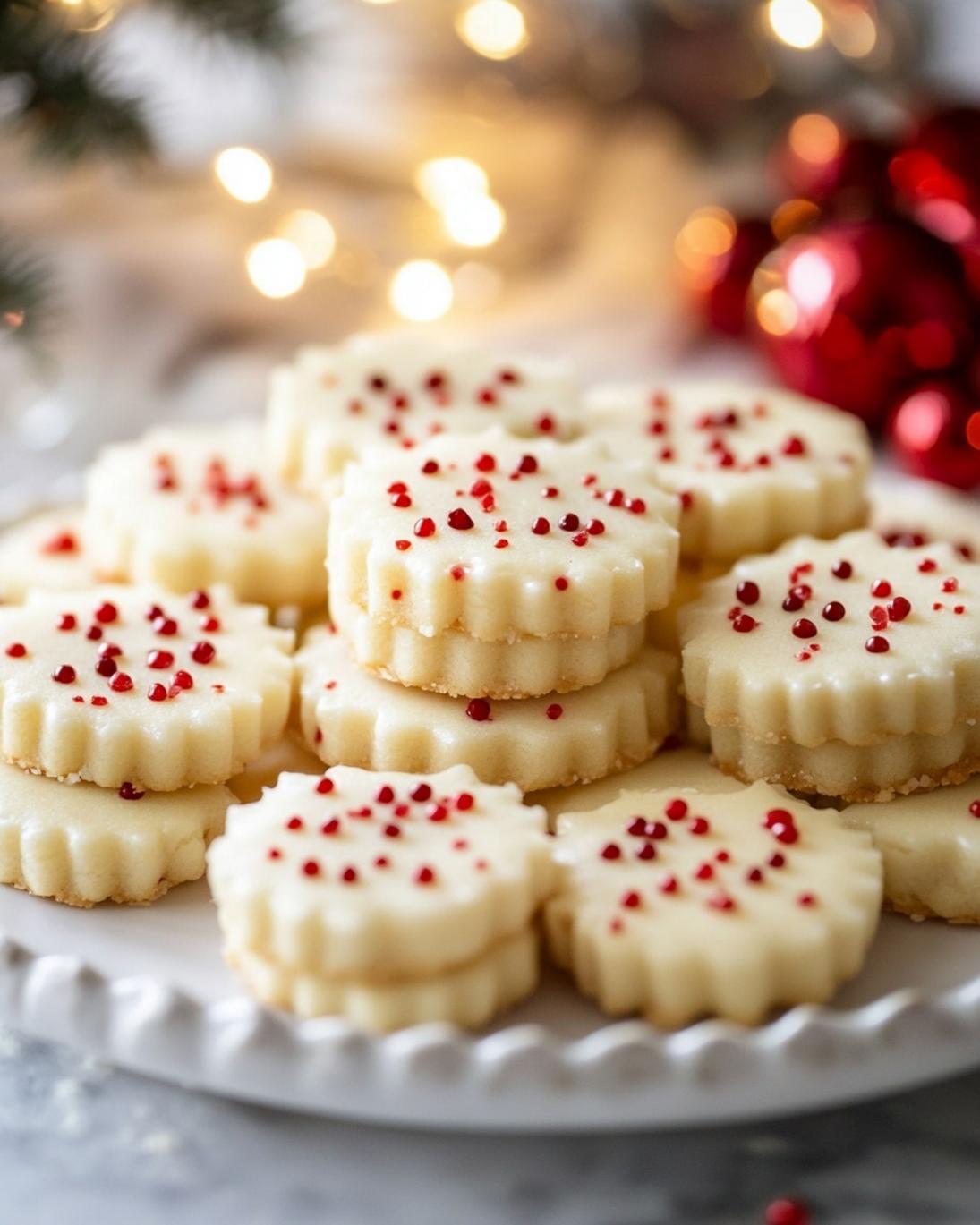Melt In Your Mouth Whipped Shortbread Cookies 1