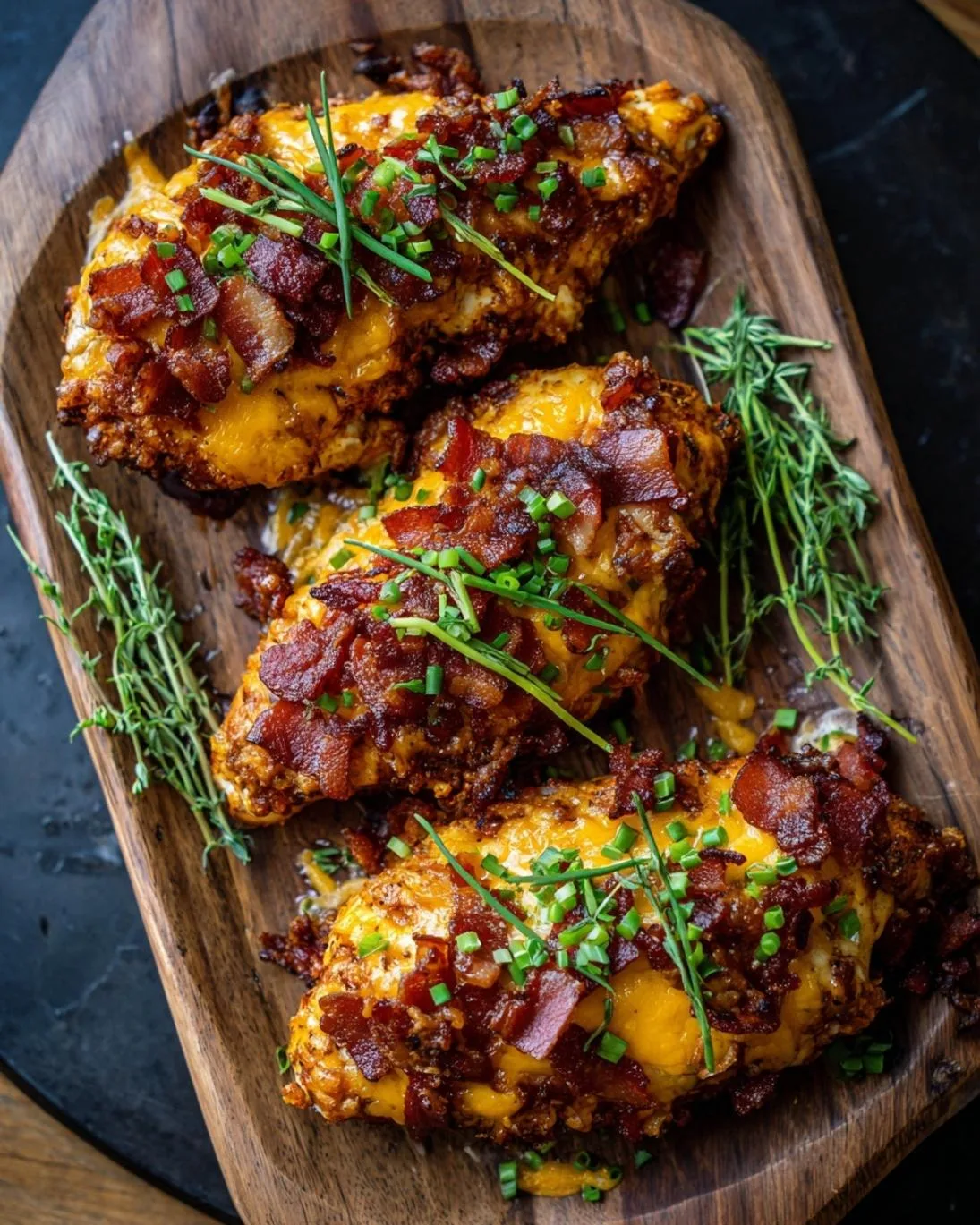 Savory Cowboy BBQ Bacon Cheddar Chicken