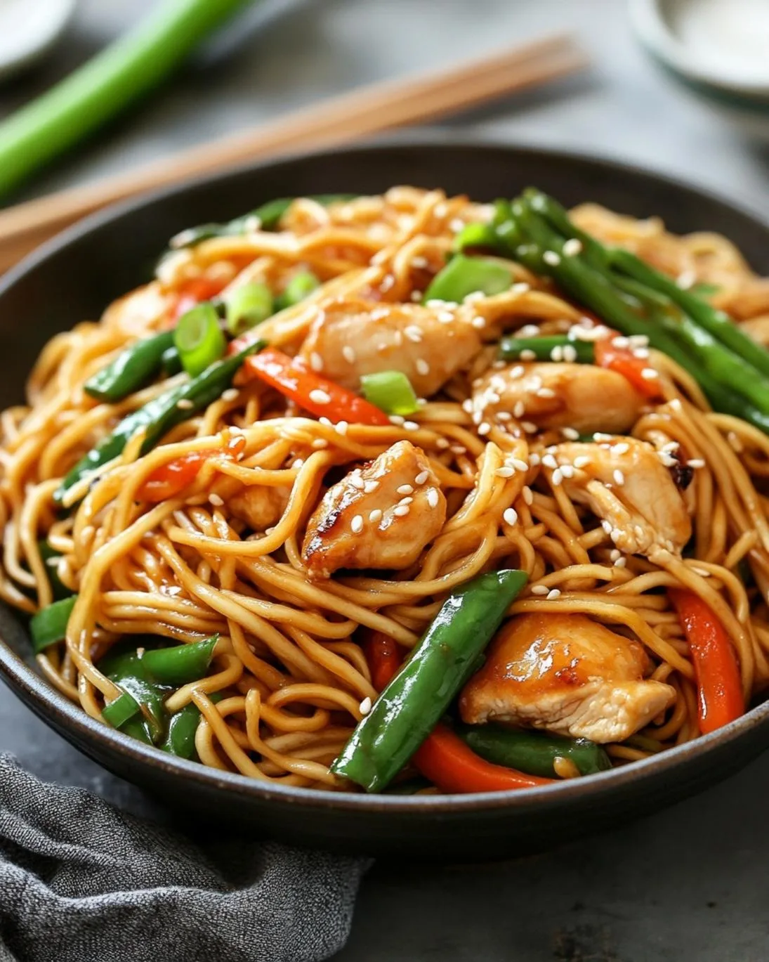 Sizzling 30-Minute Chicken Lo Mein That Beats Takeout