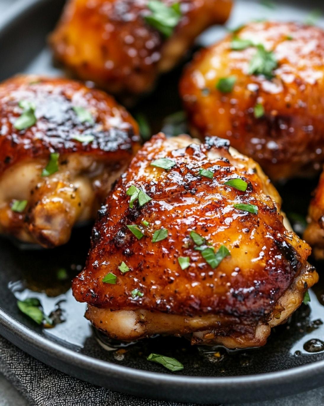 Sticky Honey Garlic Chicken Thighs for an Easy Weeknight Dinner 1