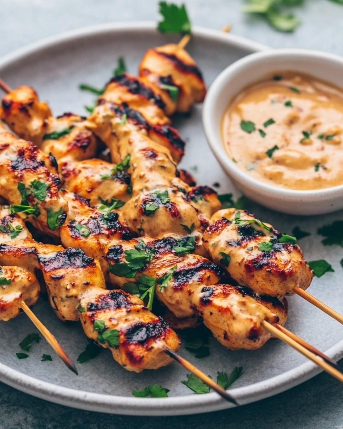Thai Chicken Satay with Creamy Peanut Sauce Easy Authentic Recipe 1
