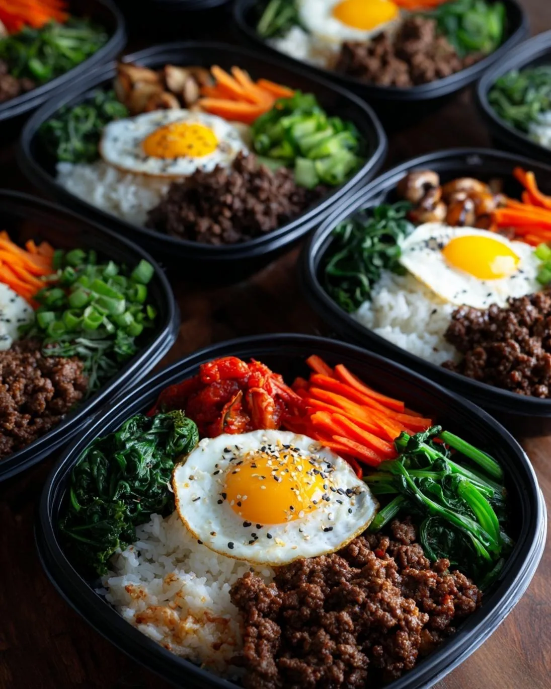 Yummy Korean Ground Beef Meal Prep Bowls