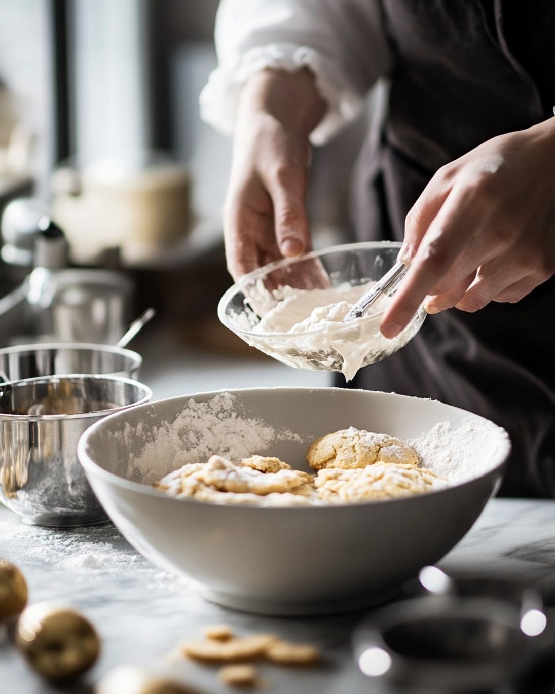 ingrediant of Buttery Homemade Shortbread Christmas Cookies 1