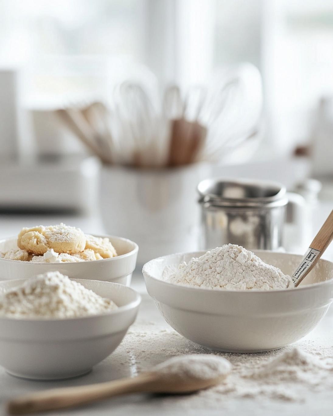 ingrediant of Buttery Melt in Your Mouth Trio Shortbread Cookies