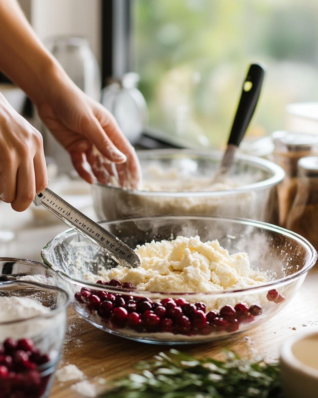 ingrediant of Buttery Orange Cranberry Shortbread Cookies That Melt in Your Mouth