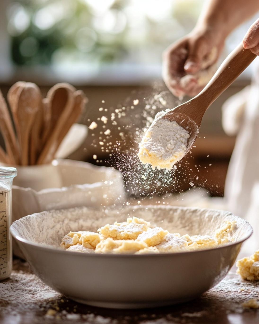 ingrediant of Classic Buttery Shortbread Cookies The Perfect Sweet Salty Treat for Coffee Time