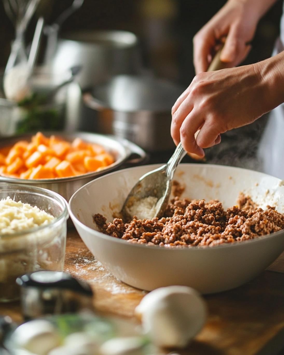 ingrediant of Hearty 30 Minute Ground Beef Casserole Your Family Will Devour