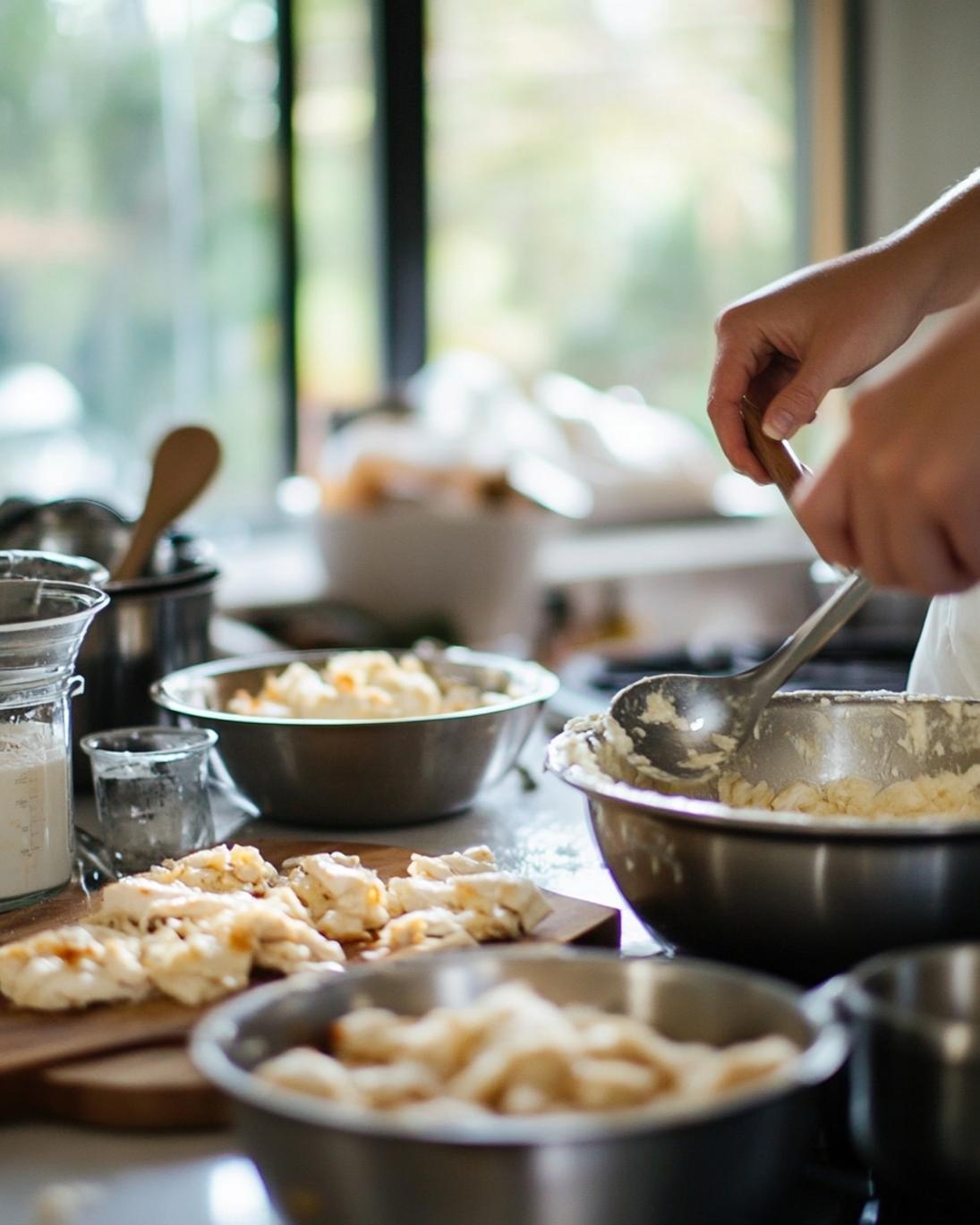 ingrediant of Irresistible Cheesy Garlic Chicken Wraps for Easy Weeknight Dinners