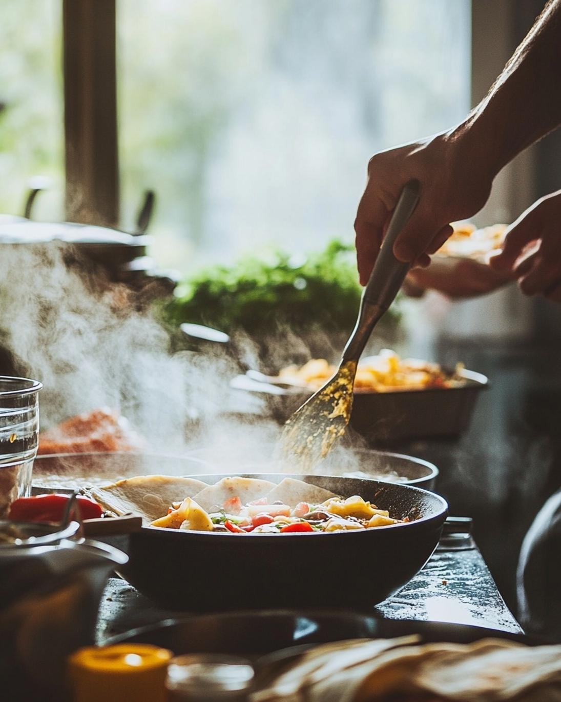 ingrediant of Sizzling Cheeseburger Quesadillas with Melty Cheese 1