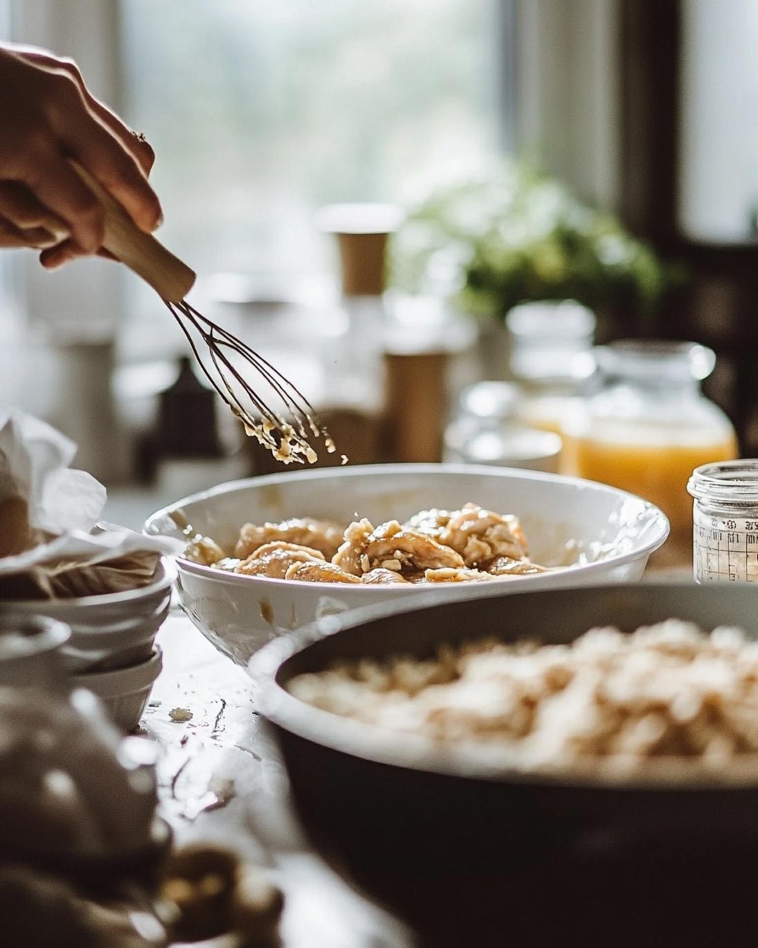 ingrediant of Sticky Honey Garlic Chicken Thighs for an Easy Weeknight Dinner