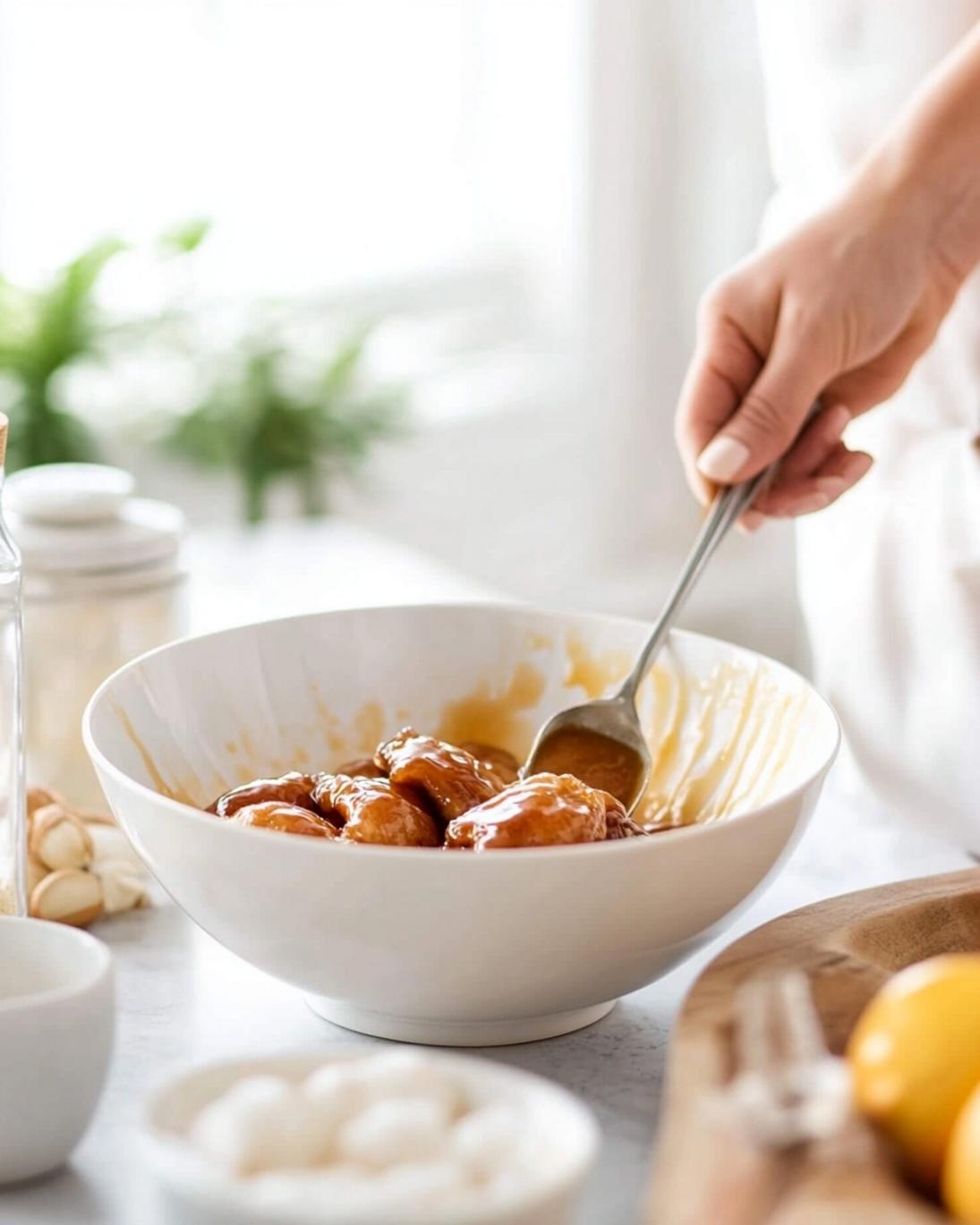 ingrediant of Sticky Honey Soy Glazed Chicken Thighs Ready in Under 30 Minutes