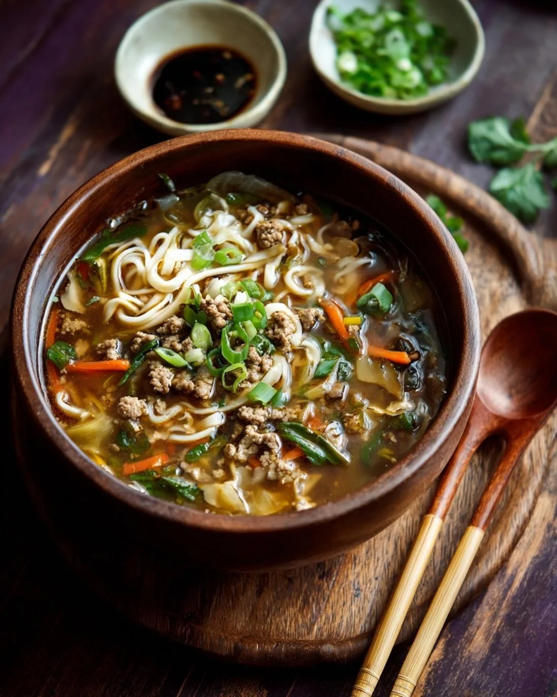 Comforting One-Pot Egg Roll Soup