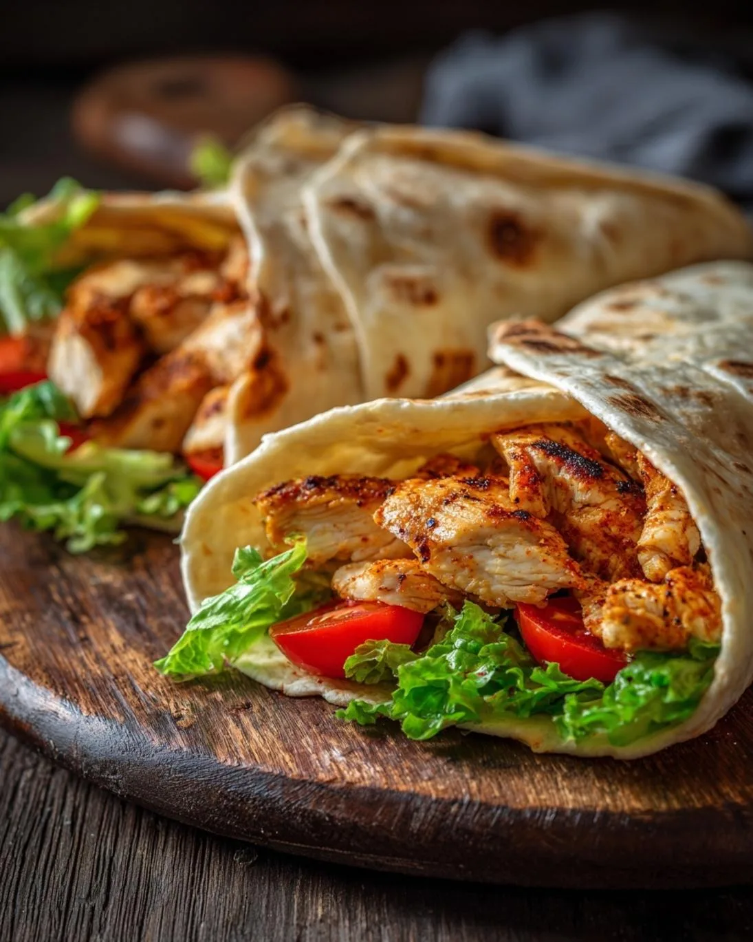 Simple Garlic Chicken Wraps Your Family Will Devour