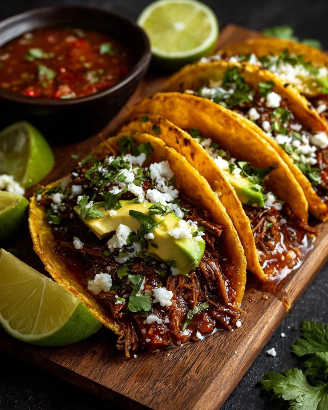 Slow Cooker Birria Tacos