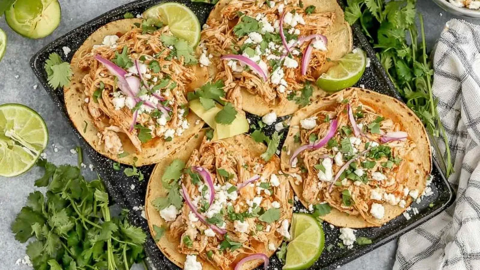 Crockpot Chicken Tacos