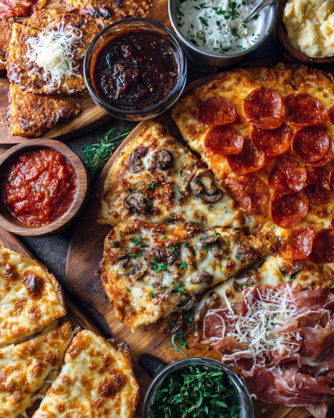 Easy Family Night Pizza Bar Everyone Builds Their Own Way