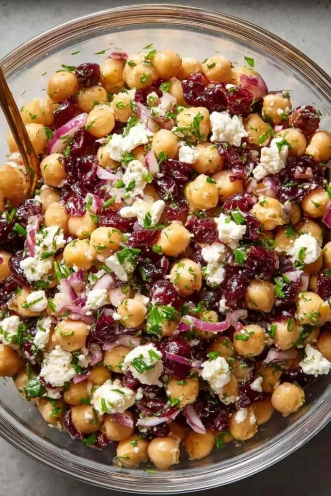 Feta and Cranberry Chickpea Salad 3 Feta and Cranberry Chickpea Salad 3 683x1024 1