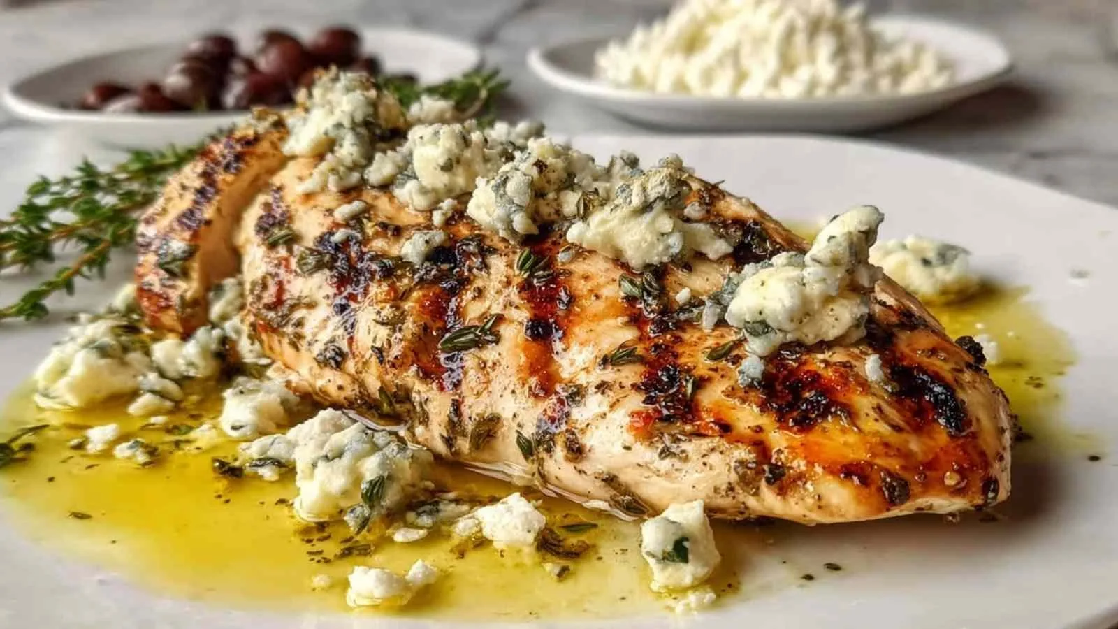 Greek Chicken with Lemon and Feta