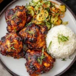 Caramelized Roasted Miso Chicken Thighs Dinner Plate 150x150 1