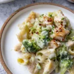 Chicken Alfredo Pasta Bake with Broccoli 3 150x150 1