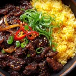 Crispy Chilli Beef Bowl with Rice 150x150 1