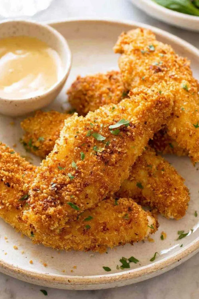 Crispy Oven Baked Chicken Tenders 3 683x1024 1