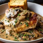 Crockpot Chicken And Gravy with Creamy Mushroom Sauce 150x150 1
