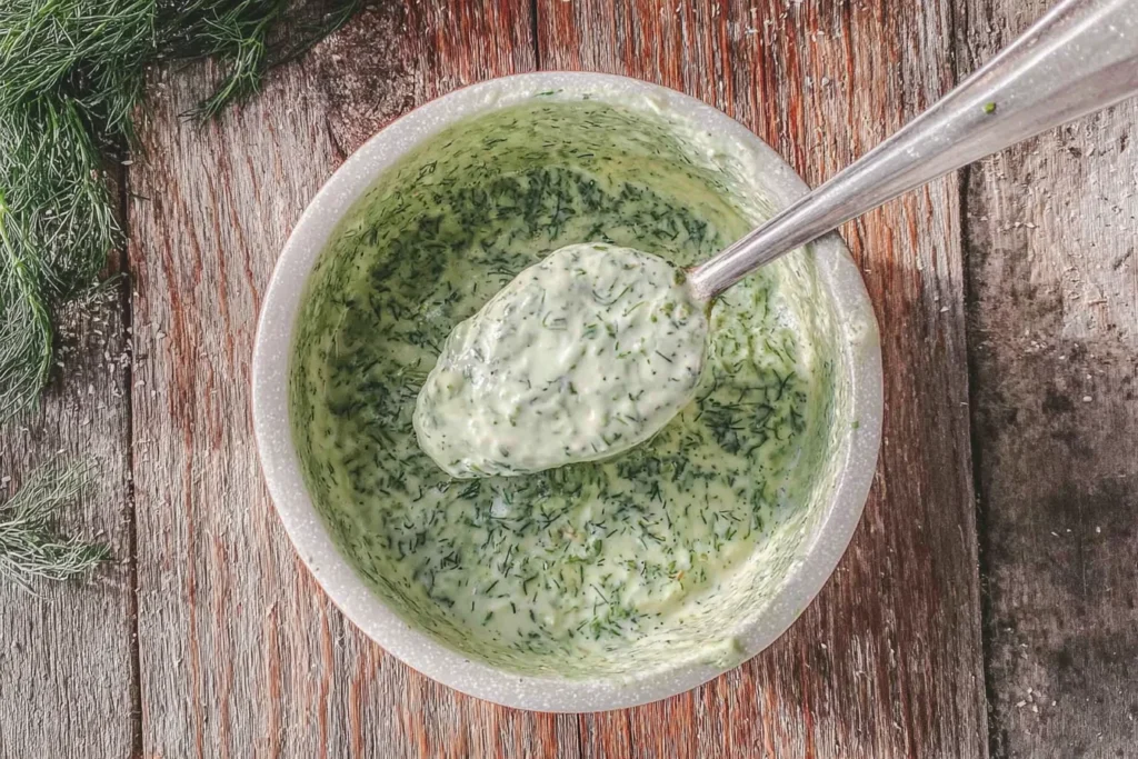 Dill Greek Yogurt Sauce Creamy Herby 1024x683 2